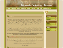 Tablet Screenshot of prinzessin-fantaghiro.de